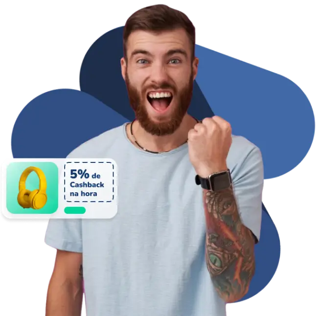 Man with a smartphone