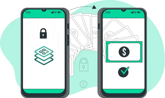 Phone with OpenPix opened